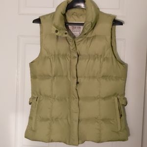Eddie Bauer Goose Down Vest, Bright Green, M